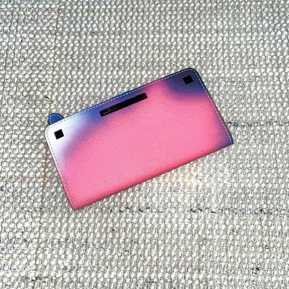 Rebecca Minkoff graffiti print wallet.